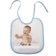 Baby Bib Blue Sublimation Blank