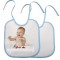 Baby Bib Blue Sublimation Blank