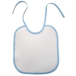 Baby Bib Blue Sublimation Blank Baby Bib Blue Sublimation Blank