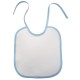Baby Bib Blue Sublimation Blank