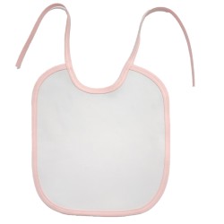 Baby Bib Pink Sublimation Blank Baby Bib Pink Sublimation Blank