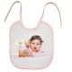Baby Bib Pink Sublimation Blank
