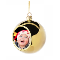 Plastic Christmas Ball Ornament Gold Plastic Christmas Ball Ornament Gold
