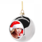 Plastic Christmas Ball Ornament (Silver()