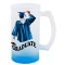 16oz Gradient Frosted Beer Mug Blue