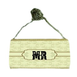 Sublimation PU Leather Eel Skin Clutch Bag Beige Sublimation PU Leather Eel Skin Clutch Bag Beige