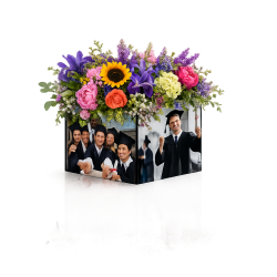Graduation Sublimation Box 2026 – 6” Photo Cube