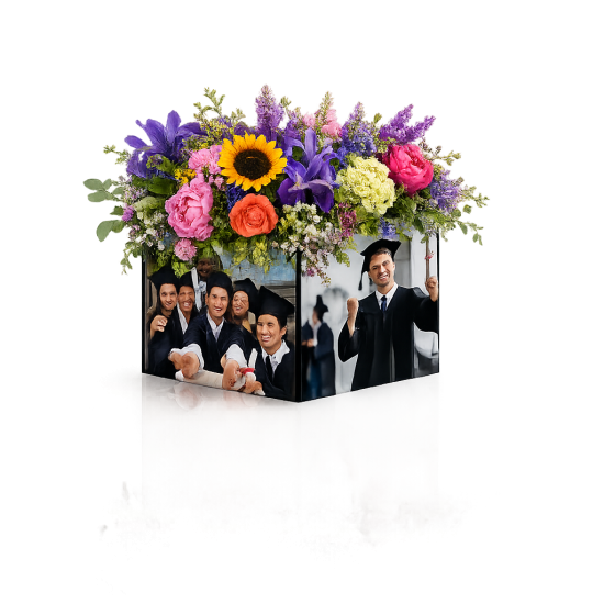 Graduation Sublimation Box 2026 – 6” Photo Cube
