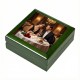 Emerald Finish Keepsake Box with 4" x 4" Tile (DCD30)