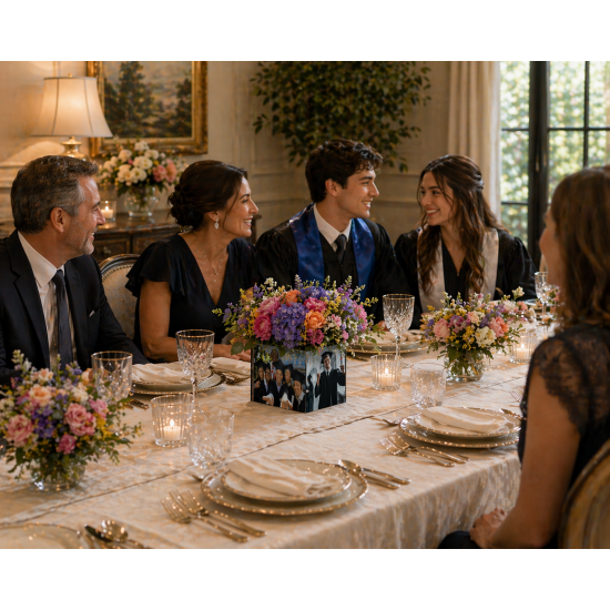 Graduation Sublimation Box 2026 – 6” Photo Cube