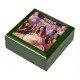 Emerald Finish Keepsake Box with 4" x 4" Tile (DCD30)