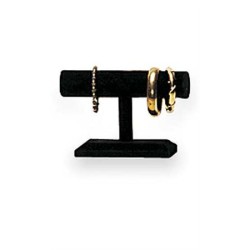 One Tier Bracelet Displays - Black Velvet
