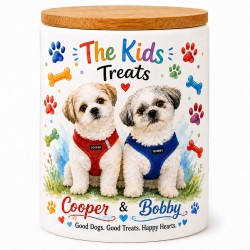 Sublimation 11oz Ceramic Jar with Bamboo Lid