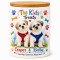 Sublimation 11oz Ceramic Jar with Bamboo Lid