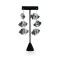 Earring T-Bar Displays Black Velvet