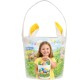 Yellow Easter Basket with Bunny Ears