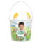 Yellow Easter Basket with Bunny Ears