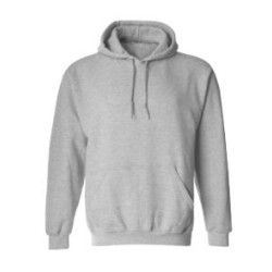 PERFORMANCE PULLOVER HOODIE GRAY SMALL