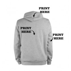 PERFORMANCE PULLOVER HOODIE GRAY MEDIUM