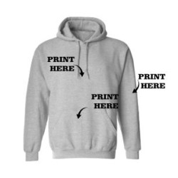 PERFORMANCE PULLOVER HOODIE GRAY (LARGE)