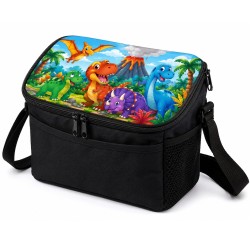 Large Sublimation Lunch Bag – Black