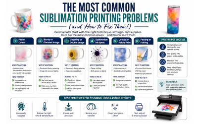 What Are the Most Common Sublimation Printing Problems (and How to Fix Them)?