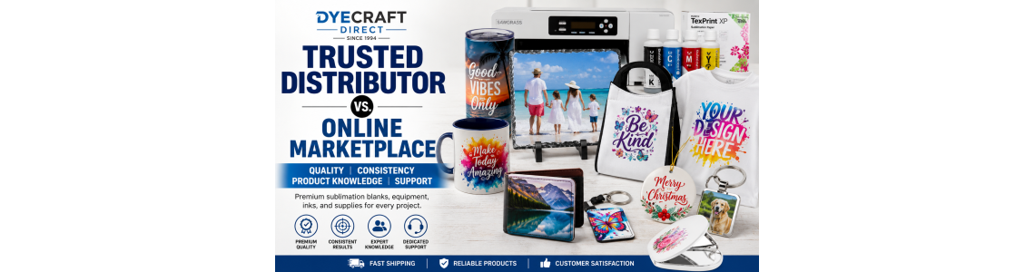 Distributor vs. Marketplace: Which Sublimation Blanks Are Worth Buying?