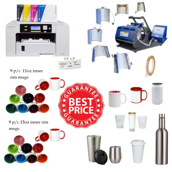 Sublimation Drinkables Starter Kit