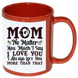 11oz Red Mug with White Patch 12 p/c 11oz Red Mug with White Patch 12 p/c