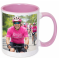Sublimation Premium 11oz Color Inner & Handle Ceramic Mug Pink 36 p/c (MUG-IR11P)