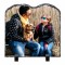 Sublimation Contour Dual Arch Slate – 7.75" x 7.75" Photo Rock (SBBH05)