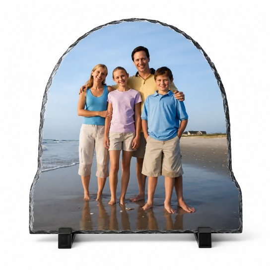 Sublimation Slate Bell – 8×8 – Photo Rock (SBBH87)
