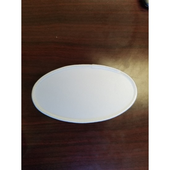 SUBLIMATION OVAL 2X4 PATCH K-1