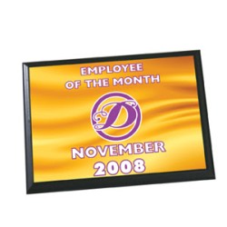 1002 Black Edge Plaque 7x9 1002 Black Edge Plaque 7x9