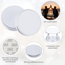 White Phone Grip Holder Blank for Sublimation White Phone Grip Holder Blank for Sublimation