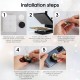 Black Phone Grip Holder Blank for Sublimation