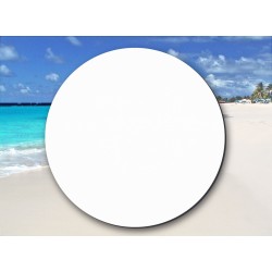 Neoprene Round Coaster 4" 1/4'' THICK