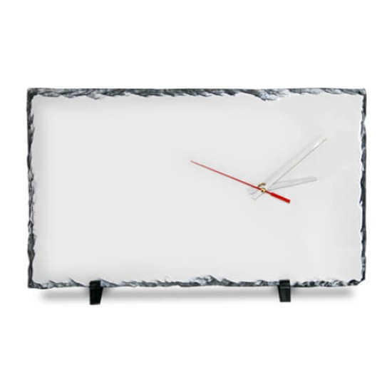 Rectangular Slate Clock 10" x 15.75"  (SBBH37 ) D-2)