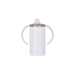 Sublimation Stainless Steel Sippy Cup with Spout White Sublimation Stainless Steel Sippy Cup with Spout White