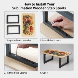 Wooden Step Stools  Wooden Step Stools