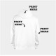 DyecraftDirect PERFORMANCE PULLOVER HOODIE WHITE XL  ( PWY01-XL )