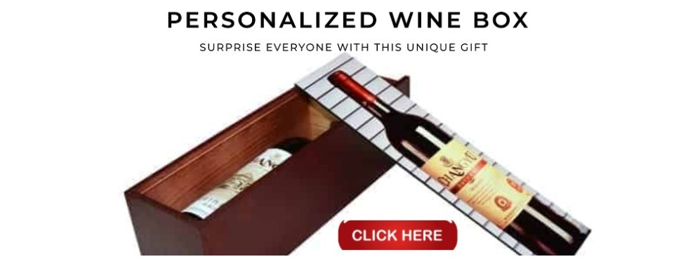 Sublimation Wood Case Wine Box