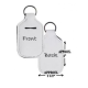 Hand Sanitizer Bottle Holder w. Keyring