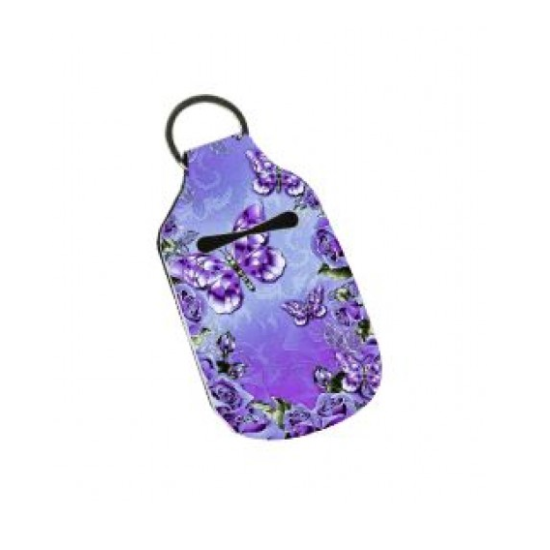 Hand Sanitizer Bottle Holder w. Keyring