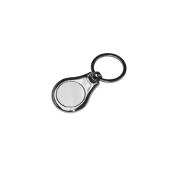 Sublimation Round Key Ring